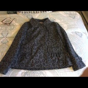Dollhouse Leopard cheetah animal print pea coat